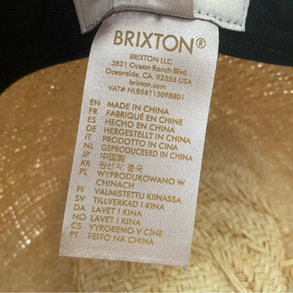 Brixton | Women's Boho Straw Sun Hat Vacation Beach Pool